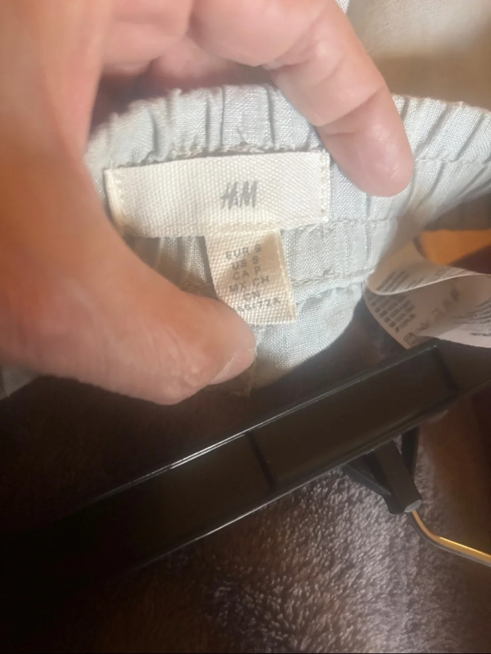 H&M Light Gray  Drawstring Chinos - Picture 4 of 5